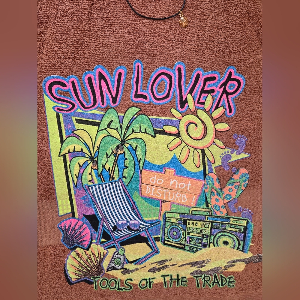 Sun Lover Beach Towel
